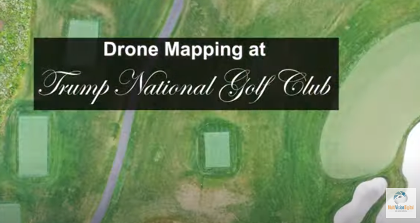 Aerial Drone Videography Mapping Services For Golf Course