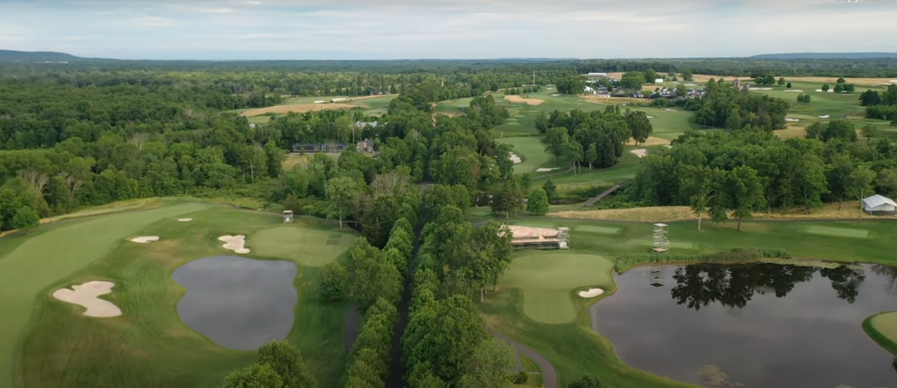 aerial drone videography golf