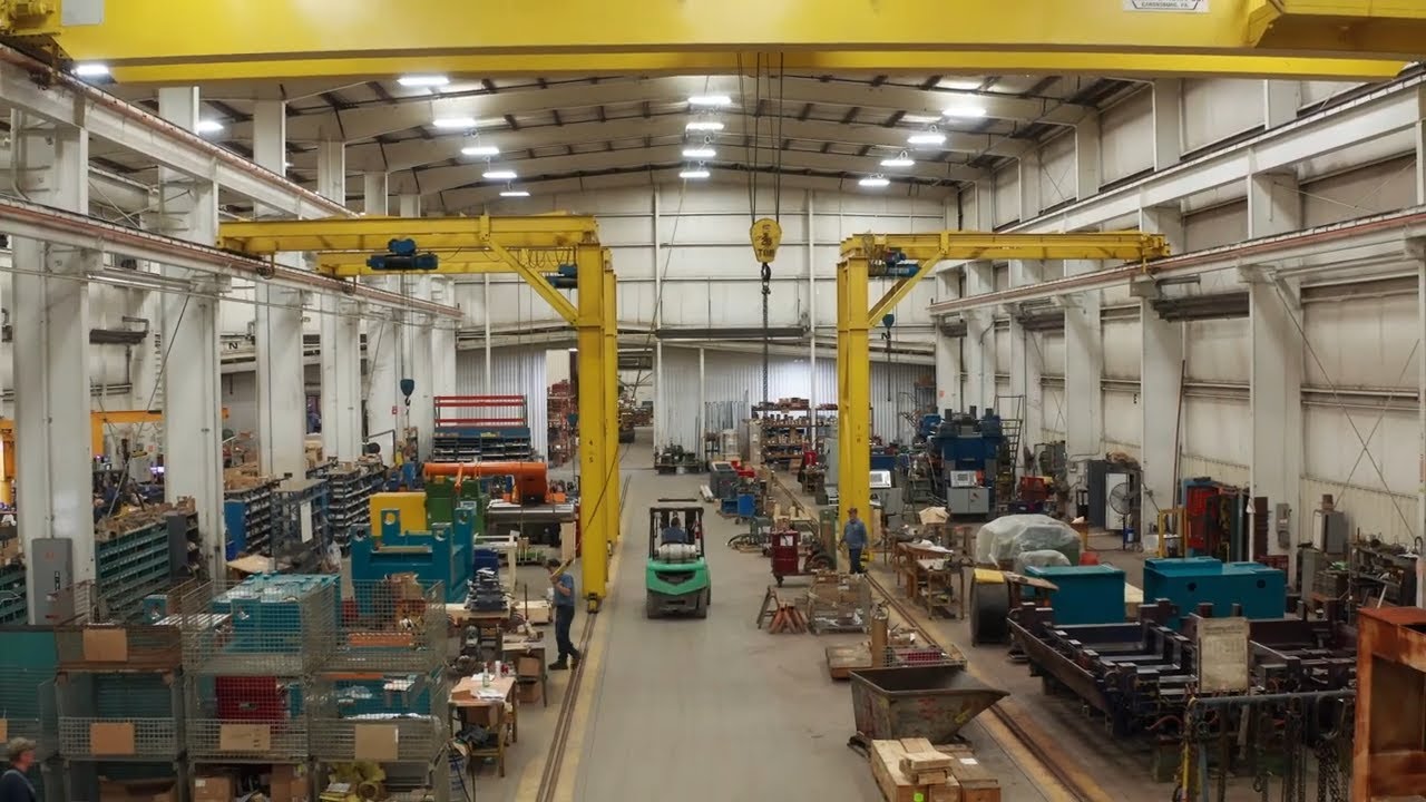 Using Drone Footage in Manufacturing Factory Tour Video